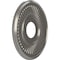 Ekena Millwork Berkshire Thermoformed PVC Ceiling Medallion Fits Canopies up to 5 3/4-in., Aged Dark Steel CMP13BECST - alternate 2